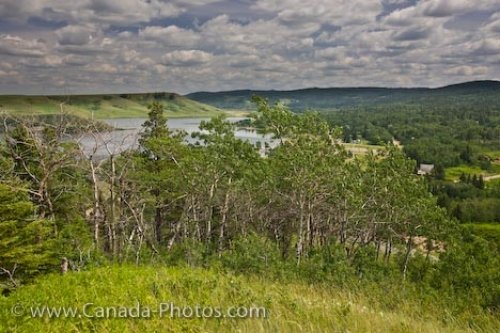 Photo: Elkwater Lake Hiking Scenery Cypress Hills Interprovincial Park