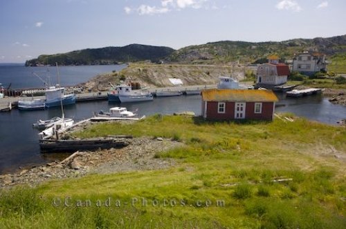 Photo: Fishing Town Brigus Admirals Coast Scenic Route Newfoundland