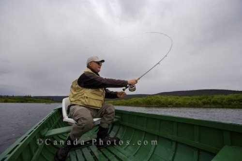 Photo: Fly Fishing Boat Southern Labrador Canada