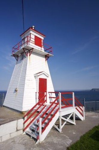 Photo: Fort Amherst Light Avalon Peninsula Newfoundland Labrador