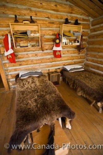 Photo: Fort Walsh Sleeping Areas Saskatchewan Canada