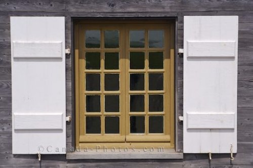 Photo: Fortress Of Louisbourg Windows Nova Scotia