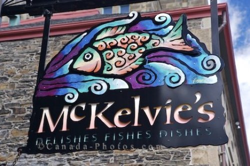 Photo: Downtown Halifax Restaurant Sign Nova Scotia