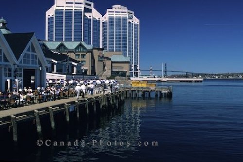 Photo: Halifax Waterfront Blue Skies