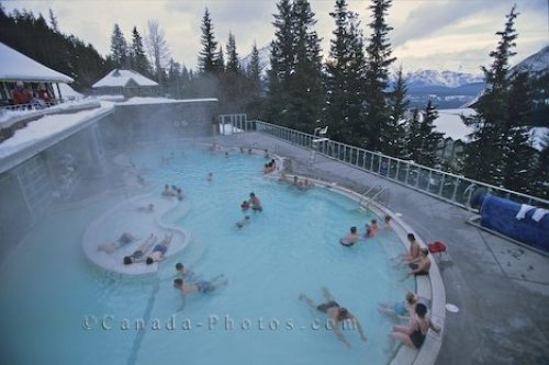 Photo: Hot Springs Banff National Park