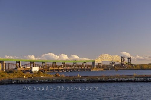 Photo: International Bridge From Soo Locks Sault Ste Marie Ontario