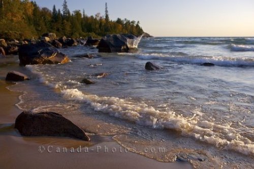 Photo: Katherine Cove Shoreline Lake Superior Ontario