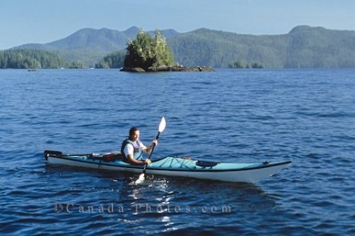 Photo: Kayaking Johnstone Strait British Columbia