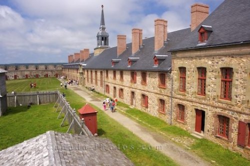 Photo: Kings Bastion Louisbourg Cape Breton Nova Scotia