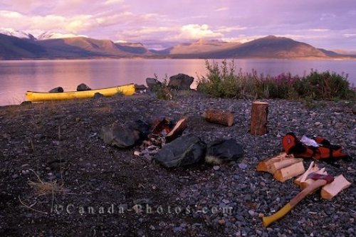 Photo: Kluane Lake Camping Yukon