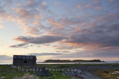 Photo: L Anse Aux Meadows Rustic Shed Newfoundland Labrador