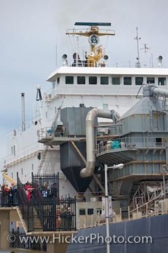 Photo: Lock 3 Bulk Carrier Ship Welland Canals St Catharines