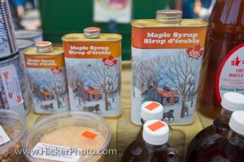 Photo: Maple Syrup Market Stall Byward Market Ottawa City