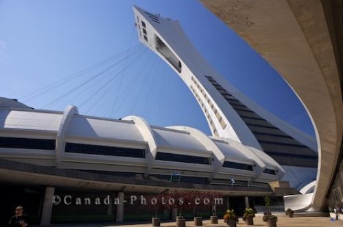 Photo: Montreal Tower Olympic Park Quebec