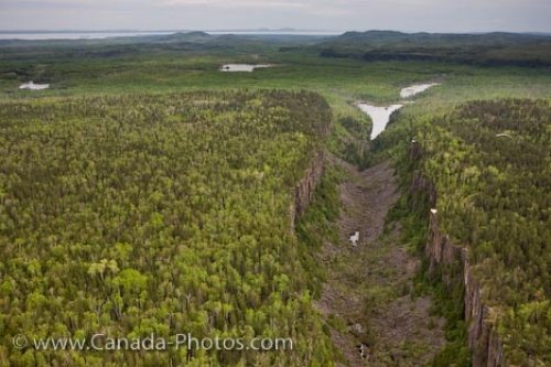 Photo: Aerial View Of Ouimet Canyon