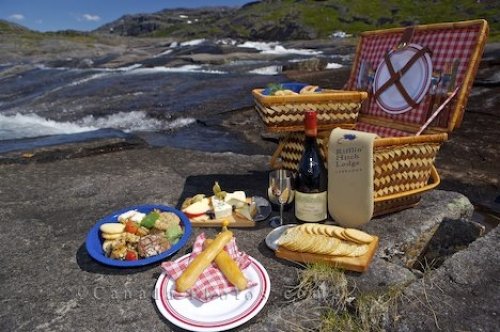 Photo: Picnic Basket Mealy Mountains Southern Labrador