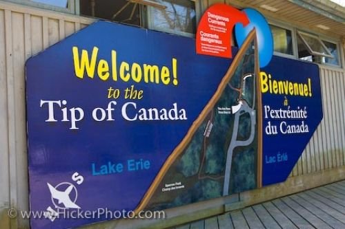 Photo: Point Pelee National Park Welcome Sign Leamington Ontario