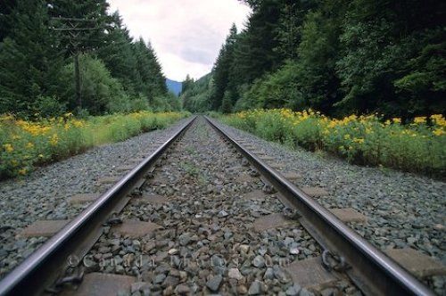 Photo: Railway Tracks Yale British Columbia