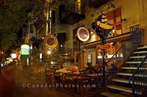 Photo: Restaurant Night Life Montreal Quebec