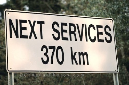 Photo: Service Sign Yukon
