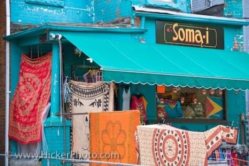 Photo: Victorian houses Kensington Market Toronto Ontario