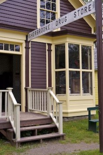 Photo: Sherbrooke Village Drug Store Nova Scotia