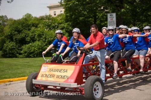 Photo: Wawanesa Wonder Women Winnipeg City Fundraiser