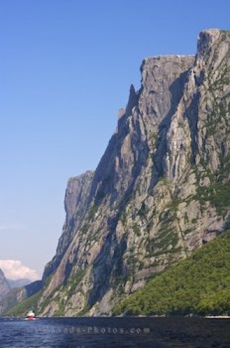 Photo: Western Brook Pond Boat Tour Newfoundland