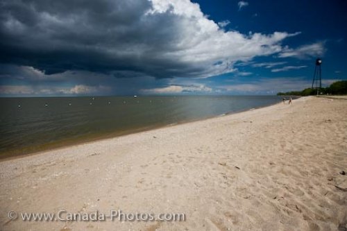 Photo: Winnipeg Beach Storm Clouds Manitoba Canada
