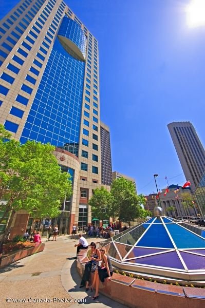 Photo: Architecture Canwest Place Building Winnipeg City