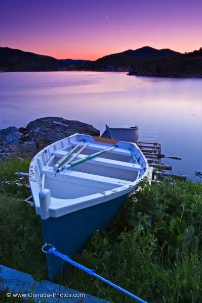 Photo: Fleur De Lys Sunset Coastline Newfoundland