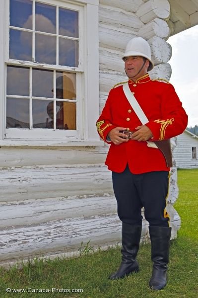 Photo: Fort Walsh Jail Guard Saskatchewan Canada