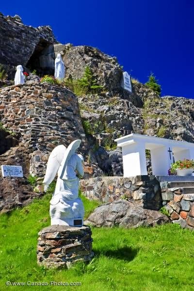 Photo: Our Lady of Lourdes Grotto Flat Rock Newfoundland
