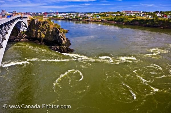 Photo: New Brunswick Reversing Falls Saint John River