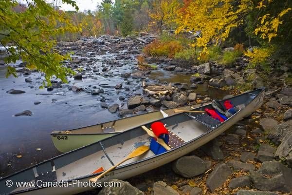 Photo: Oxtongue River Canoes Ontario Canada