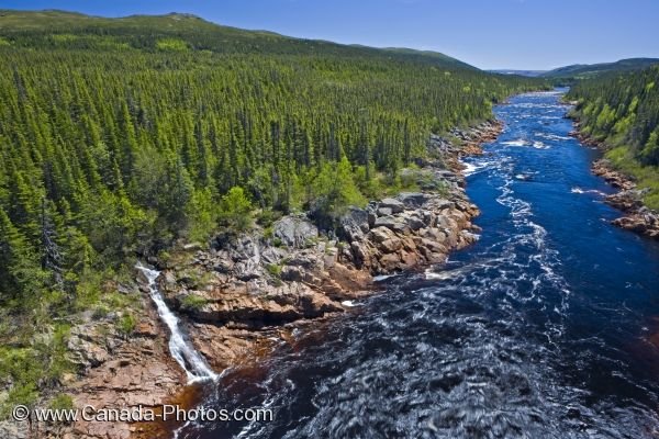 Photo: Pinware River Gorge Scenery Southern Labrador Canada