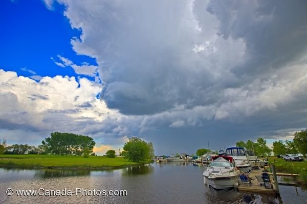 Photo: Winnipeg Beach Marina Storm Lake Winnipeg Manitoba